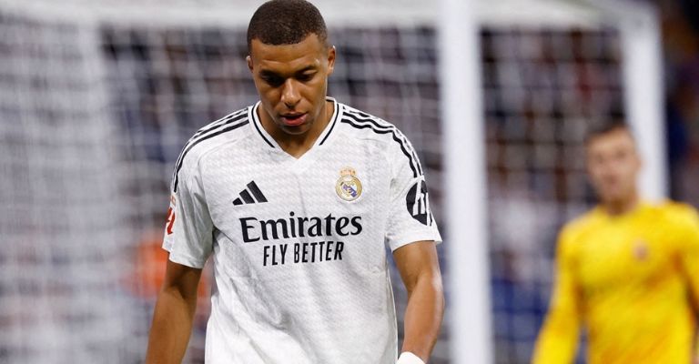 Mbappé pudo hacer muy poco por su equipo