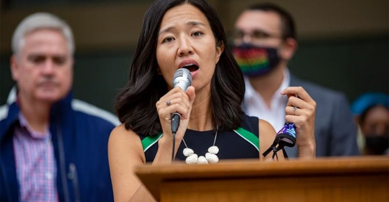Michelle Wu, alcaldesa de Boston
