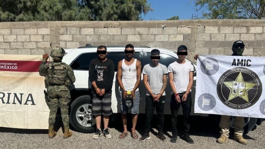 Golpe al crimen en Sonora: Detienen a 4 presuntos generadores de violencia en Altar