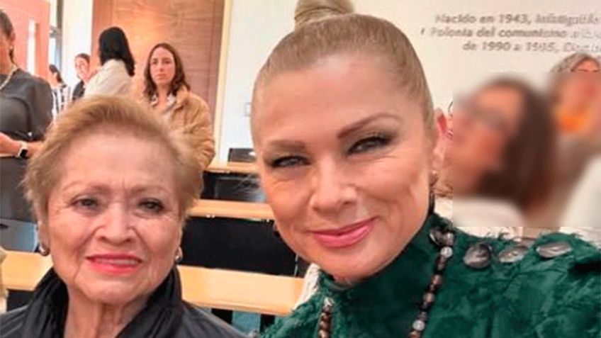 Leticia Calderón responde a acusaciones que aseguran abandonó a su madre en un asilo