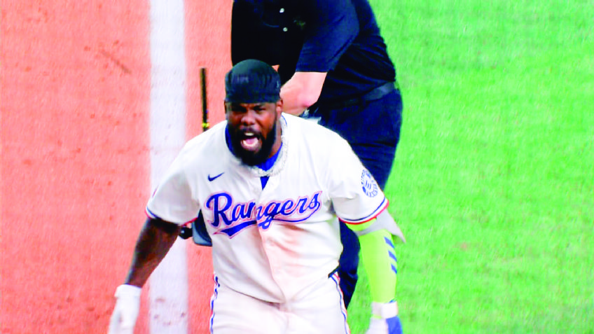 Cuadrangular de Adolis García le da la victoria a los Rangers Texas contra los Dodgers