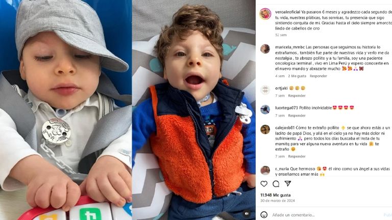 El hijo de Vero Ale falleció en septiembre de 2023