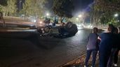 Foto ilustrativa de la nota titulada Accidente en Ciudad Obregón moviliza a las autoridades: Conductora derribó un poste