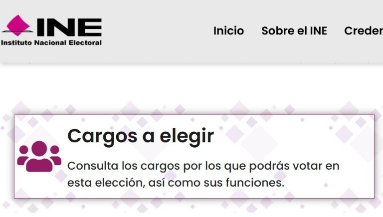 Ante cualquier duda entra a la página del Instituto Nacional Electoral