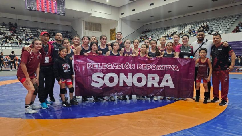 Más de 40 luchadores sonorenses consiguen su boleto a la Olimpiada Nacional 2025