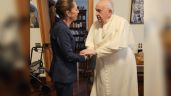 Foto ilustrativa de la nota titulada (FOTO) Sheinbaum lamenta la muerte del Papa Francisco: "Haberlo conocido fue un gran honor"