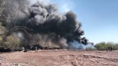 Foto ilustrativa de la nota titulada Incendio en basurero clandestino moviliza a cuerpos de emergencia en Ciudad Obregón