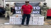Foto ilustrativa de la nota titulada Operación Frontera Norte: Detienen a conductor con 427 kilos de droga escondida en latas