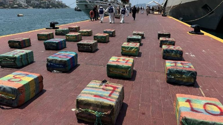 Semar asegura 4.2 toneladas de cocaína durante operativos marítimos en Guerrero