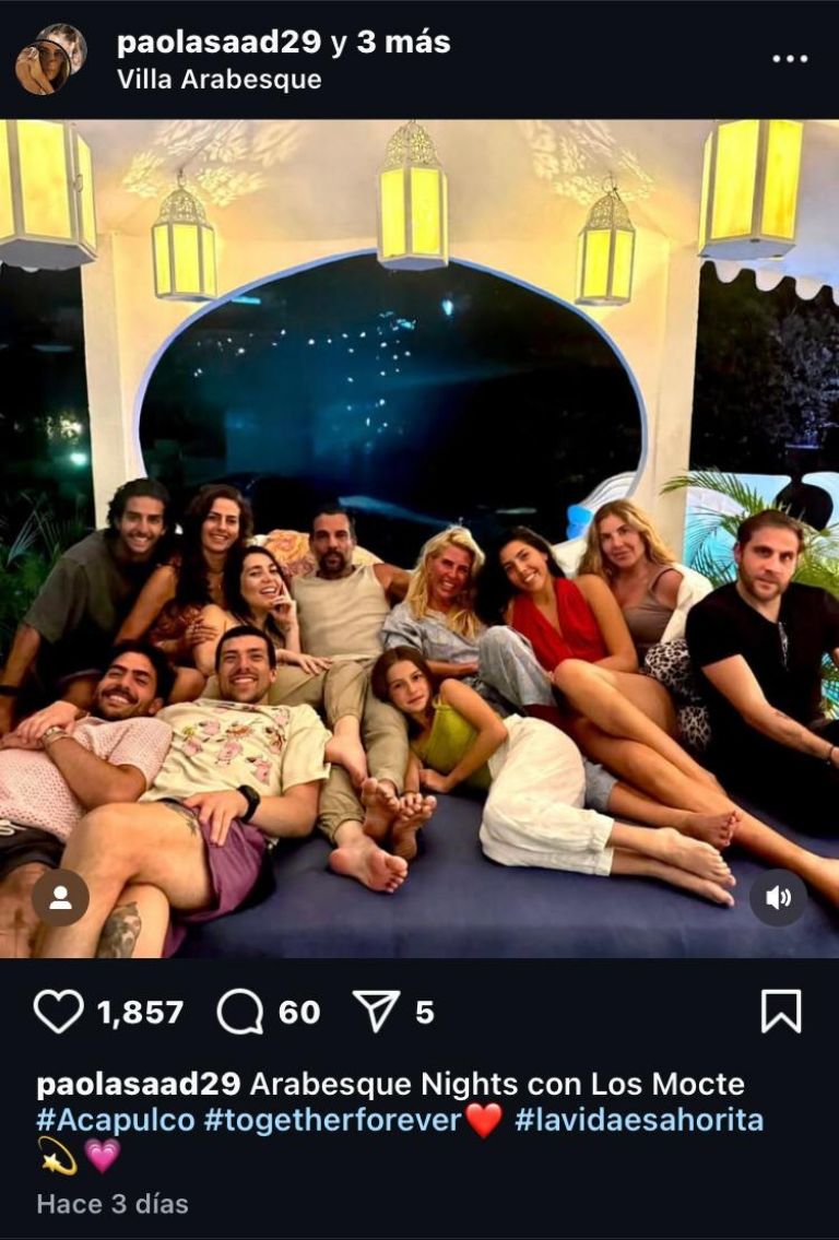 ?  Frida Sofía compartió una imagen donde se le ve con su familia paterna   ?