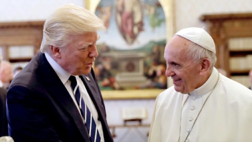 Presidente Donald Trump lamenta la muerte del Papa Francisco: "Que Dios lo bendiga"