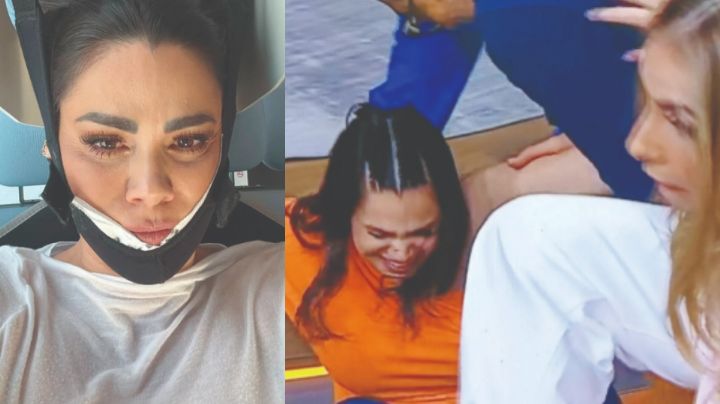 Quedaría paralítica: Luz Elena González se accidenta en 'VLA'; pudo fracturarse la columna