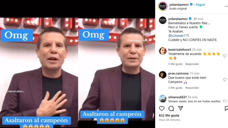 Julio César Chávez denuncia asalto a mano armada