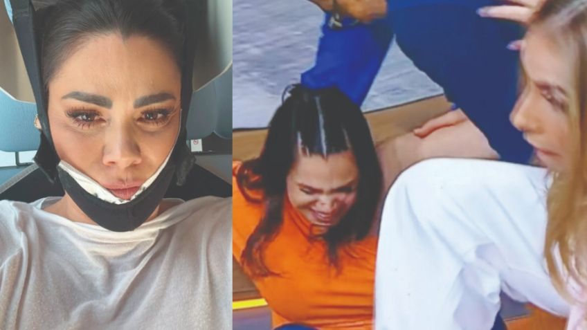 Quedaría paralítica: Luz Elena González se accidenta en 'VLA'; pudo fracturarse la columna