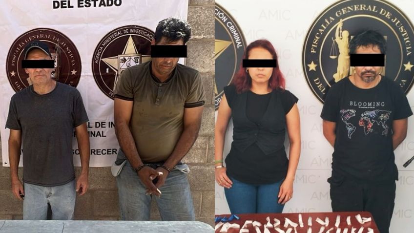 Detienen a mujer y tres hombres por narcomenudeo en Hermosillo; les aseguraron drogas