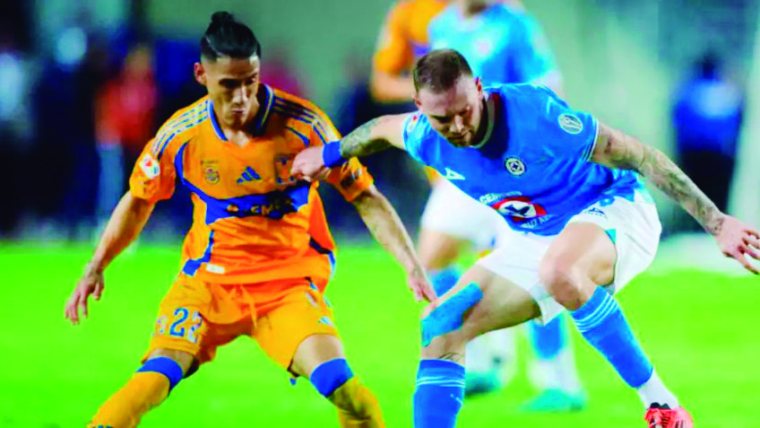 Tigres y Cruz Azul empatan en el partido de ida de las semifinales de la Concacaf