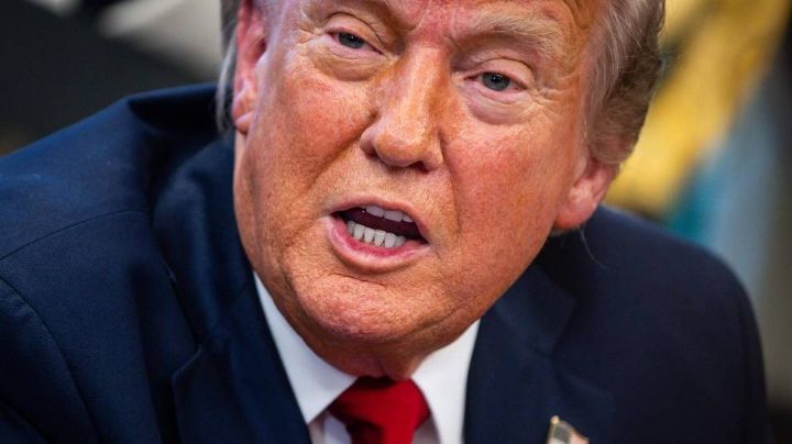 Presidente Donald Trump insiste en que fentanilo sigue entrando por México y Canadá