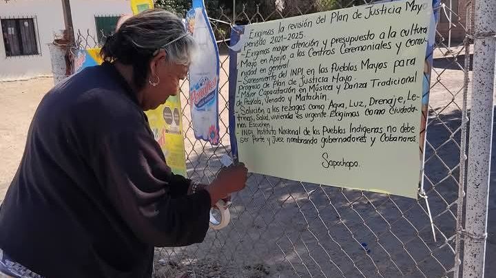 Etnia mayo pide revisar el Plan de Justicia
