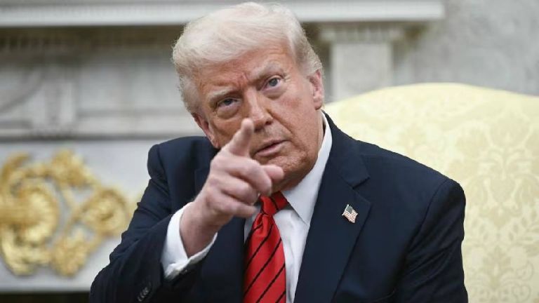 ??Presidente Donald Trump insiste en que fentanilo sigue entrando por México y Canadá