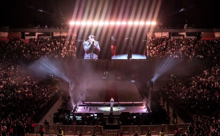 Quevedo en el concierto 