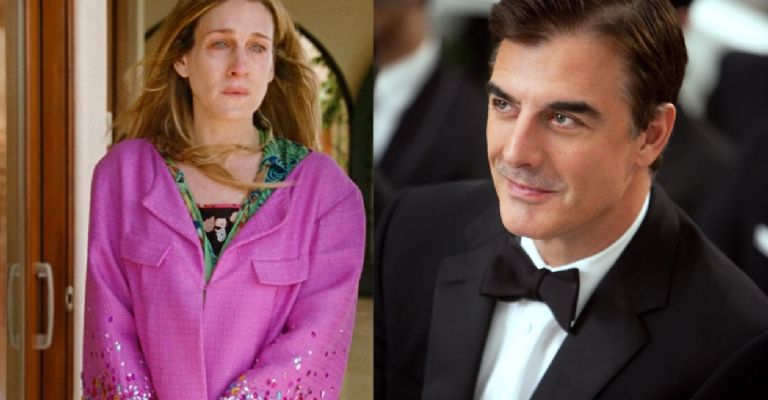 Carrie y Mr. Big, escena icónica de la serie/ Créditos: Internet