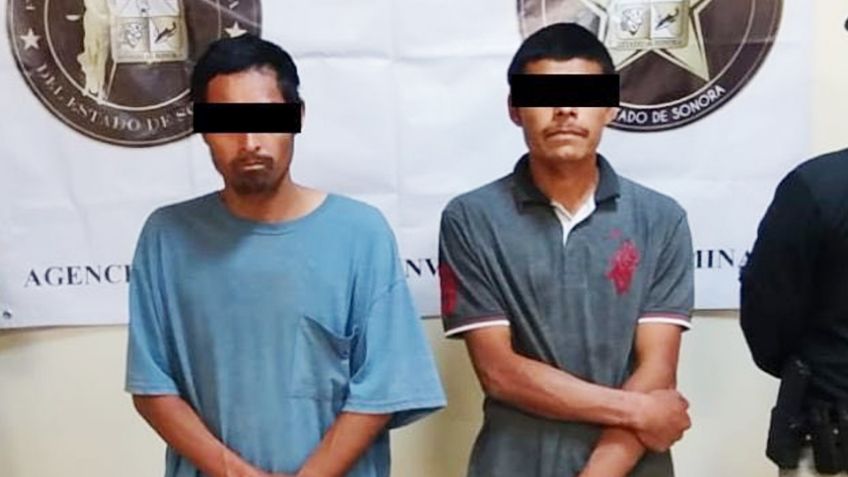 Caen dos presuntos 'tiradores' en San Luis Río Colorado; les hallaron 36 dosis de droga