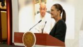 Foto ilustrativa de la nota titulada Tras críticas por no ir al Vaticano, Sheinbaum muestra VIDEO inédito del Papa Francisco