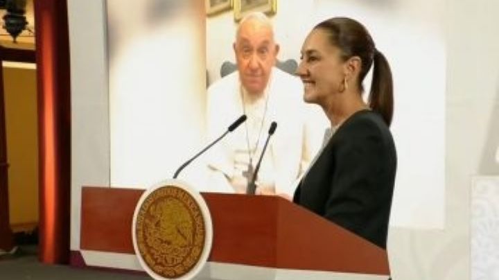 Tras críticas por no ir al Vaticano, Sheinbaum muestra VIDEO inédito del Papa Francisco