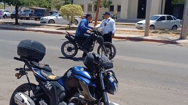 Tránsito Municipal de Navojoa inicia operativo de prevención a motociclistas