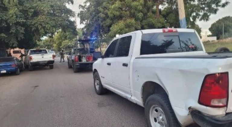 El cuerpo de la víctima estaba tirado y amarrado. Foto: Facebook