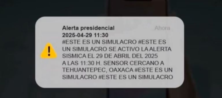También se harán pruebas con mensajes de texto