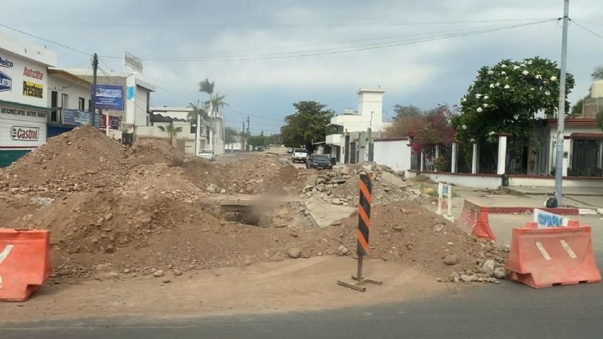 Oomapasn, rebasado por los problemas de drenaje colapsado en Navojoa