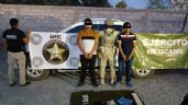 Foto ilustrativa de la nota titulada AMIC y Defensa detienen a dos hombres en posesión de droga durante operativo en Caborca