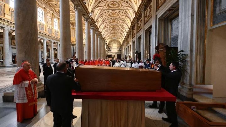 VIDEO: Así fue el sepelio del Papa Francisco en la Basílica de Santa María La Mayor en Roma