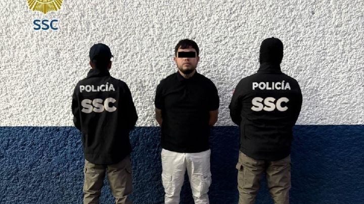 Detienen a 'El Cabezón', integrante de la Unión Tepito, tras operativo en Naucalpan, Edomex