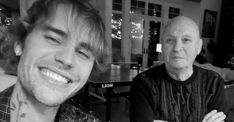 Justin Bieber anuncia devastado la muerte de su abuelo y desea poder verlo pronto en el cielo