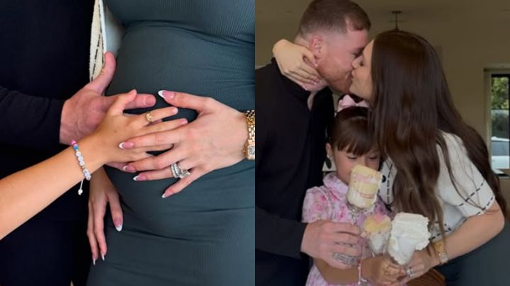 "Lleno de amor": 'Canelo' Álvarez y su esposa anuncian embarazo; así revelaron el sexo