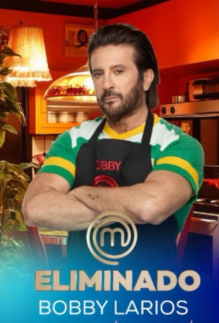 Bobby Larios resultó eliminado de MasterChef Celebrity