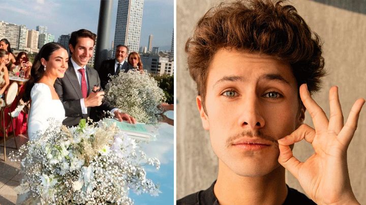 Andrés Zurita, hermano de Juanpa Zurita, se casó con su prometida en emotiva boda civil