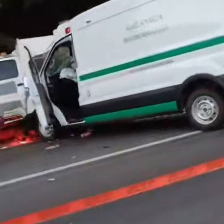 Fatal accidente en la México-Cuernavaca deja cuatro víctimas mortales. Foto: Twitter
