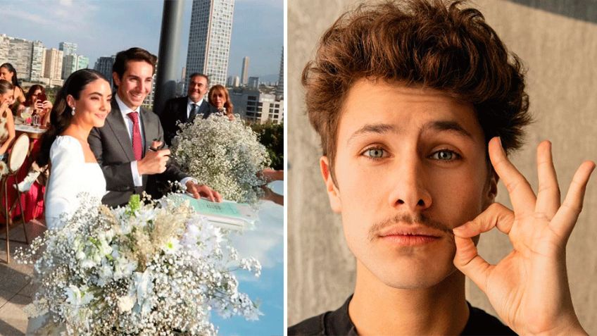 Andrés Zurita, hermano de Juanpa Zurita, se casó con su prometida en emotiva boda civil