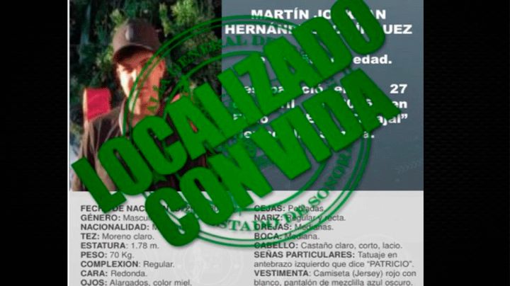 Localizan sano y salvo a Martín Jockxan, menor de 15 años desparecido en Hermosillo