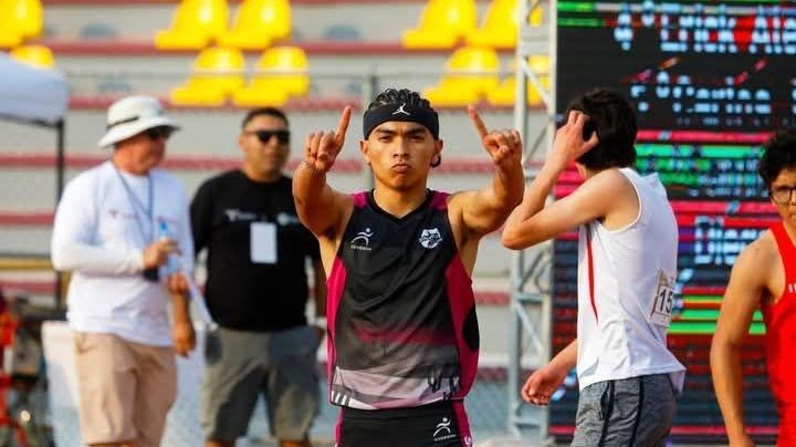 Alumno del Cobach tiene como objetivo llevarse el oro en Atletismo en la Olimpiada Nacional