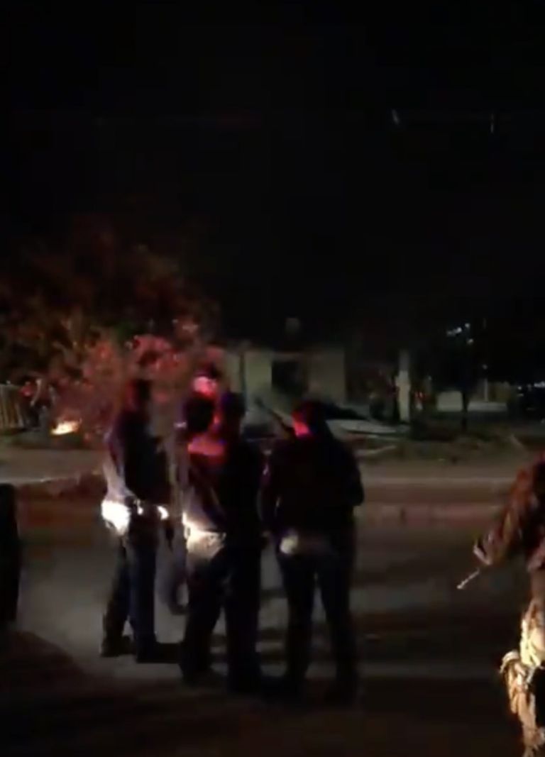 Los hechos ocurrieron la madrugada de este martes en la colonia Cajeme. Foto: Facebook