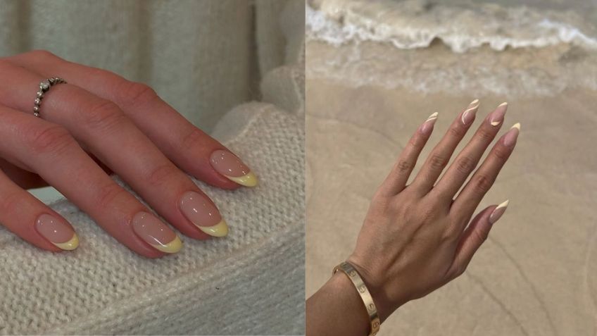 Manicure francés color mantequilla: La tendencia de uñas que arrasa esta primavera