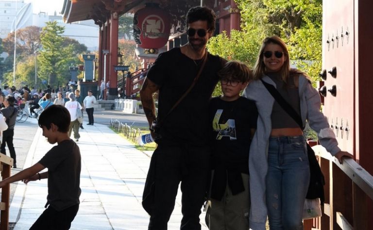 En la actualidad Matías Novoa tiene una familia con Michelle Renaud