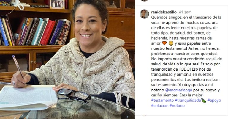 Renata del Castillo muerte y se filtra que sí dejó última voluntad