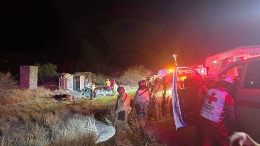 Muere elemento del Ejército mexicano tras volcadura en la Carretera Federal México 45