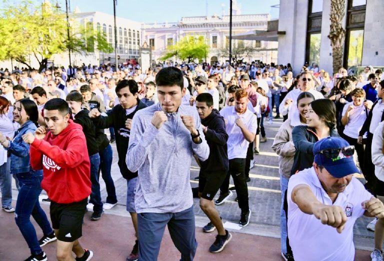 Así se vio la Plaza Bicentenario este domingo 