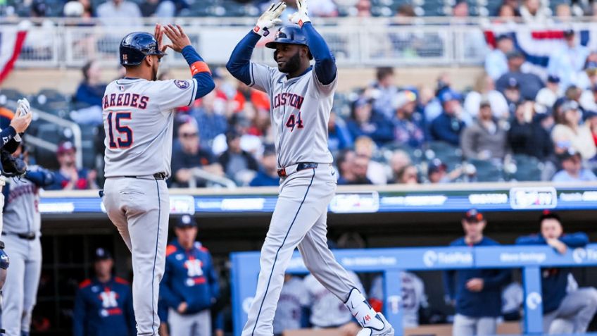 Isaac Paredes contribuye a la remontada de los Astros ante los Mellizos